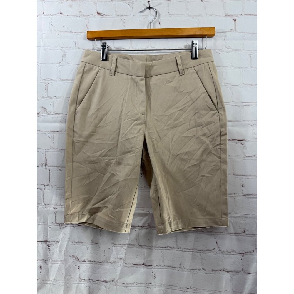 Izod Shorts Juniors Girls Size 5 Khaki Uniform Casual